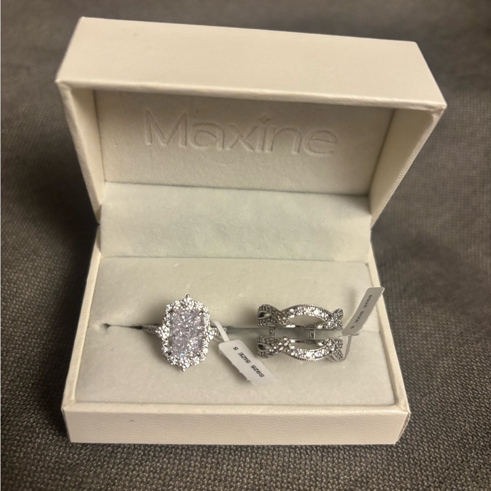 Vintage Wedding Ring Set